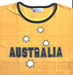 Aussie Gold White Star T-Shirt