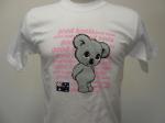 Aussie Good Koala Girls White & Pink T-Shirt