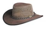 BC Hats - Cool as a Breeze in Leather w/FREE US Shipping
