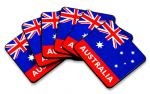 Aussie Flag Coasters