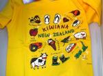 Kiwiana Yellow T-Shirt