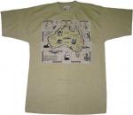 Australian Map T-Shirt