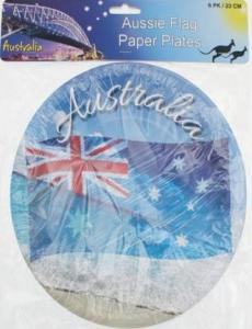 Aussie Flag Paper Plates