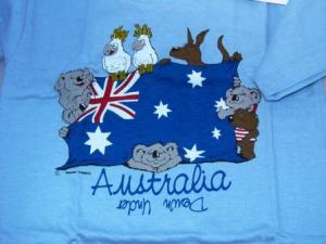 with Flag Down T-Shirt | Simply Australian