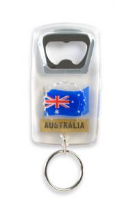 Aussie Flag Bottle Opener and Key Chain