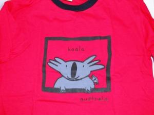 Koala Grey/Red T-Shirt