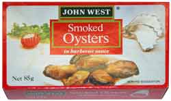 John West Smoked Oysters