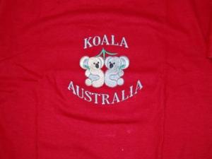 Koala Australia Red T-Shirt